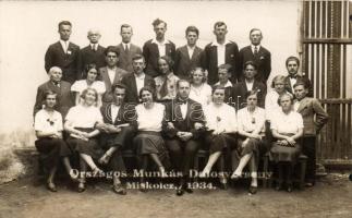 1934 Miskolc Országos Munkás Dalosverseny