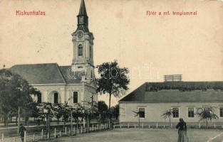 Kiskunhalas Főtér, Református templom (Rb)