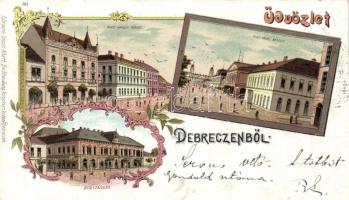 1899 Debrecen litho (cut)