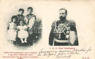 Ferdinand I of Bulgaria, Royal children