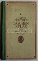 Justus Perthes Taschen Atlas der Ganzen Welt. Gotha 1943. 45 térképpel with 45 maps