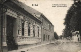 Gyönk Takarékpénztár, Evangélikus református gimnázium (EK)