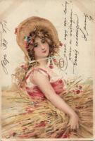 1899 Lady, litho (b)