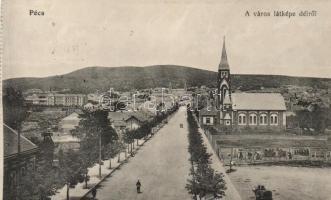 Pécs a Circus Charles plakátjaival