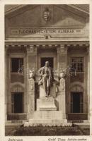 Debrecen Gróf Tisza István szobra, Tudományegyetemi Klinikák