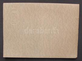 1939 Richter Gedeon Vegyészeti Gyár RT. reklámos asztali naptár naptár, egyben  itatós   29x41cm