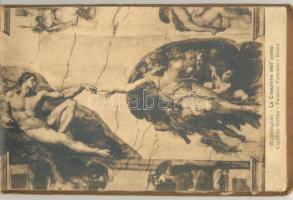 Sistine / Sixtus Chapel - 20 darabos régi képeslapfüzet