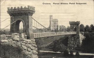 Craiova Bibescu park, Suspension bridge