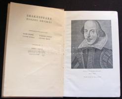 Shakespeare összes művei sorozat I-VI. kötet. Teljes. Szépművészeti kiadó 1955