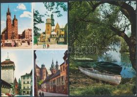 200 db vegyes modern városképes lap