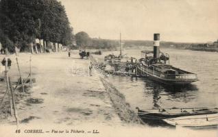 Corbeil fishing boat, steamship