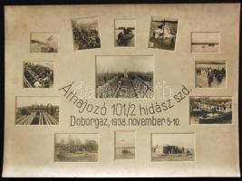 1938 Áthajózó 101./2 hidász szd. Dorogaz felvidéki bevonulás