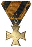 1890-1918. "Katonai Tiszti Szolgálati Jel III. osztálya" 25 év szolgálat után, mellszalagg...