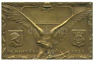 Dercsényi Dezső (1910-1987) 1938. "Magyar Királyi Nagy Lajos király 6. Honvéd Gyalogezred Tiszt...