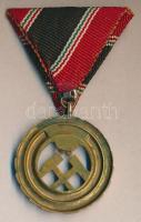 1957. Bányászati Szolgálati Érdemérem bronz fokozata T:2