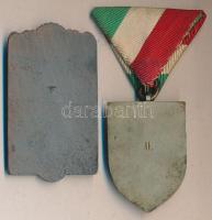 1942. "Magyar királyi Államvasutak Sportegyesületeinek Ligája" II. helyezésért járó díjére...