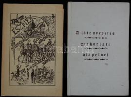 Csekonics József :A lótenyésztés gyakorlati alapelvei,Pest, 1917. Reprint Gróf Széchenyi Dénes: Eszmék A lovaglás és kocsizás köréből, Pallas Irodalmi és Nyomdai Részvénytársaság 1892. Reprint