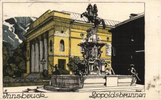 Innsbruck Leopold fountain s: Heigl