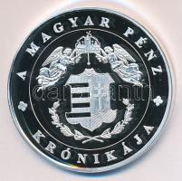 DN "A magyar pénz krónikája-Magyar Jakobinus mozgalom" Ag(999) emlékérem, (20g/38,61mm) T:PP Tanúsítvánnyal.Csak 2004db!