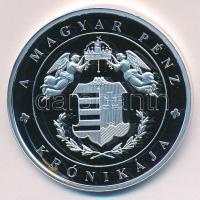 DN "A magyar pénz krónikája-1956. október 23." Ag(999) emlékérem, (20g/38,61mm) T:PP Tanúsítvánnyal.Csak 2004db!