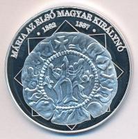 DN "A magyar nemzet pénzérméi - Mária az első magyar királynő 1382-1387." Ag (0,999) emlék...
