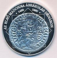 DN "A magyar nemzet pénzérméi - Az első Madonna ábrázolás dénáron 1458-1490." Ag (0,999) e...