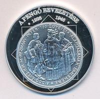 DN "A magyar nemzet pénzérméi - A pengő bevezetése 1926-1946." Ag (0,999) emlékérem (10,37...