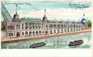 Paris Expo Pavilion litho