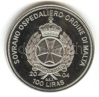 Máltai Lovagrend 2004. 100L "Portugália az EU-ban" T:PP Sovereign Order of Malta 2004. 100 Liras "Portugal in the EU" C:PP
