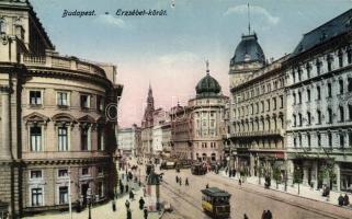 Budapest VII. Erzsébet körút villamossal (pinhole)