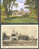 Budapest XIII. Margit-sziget - 2 db képeslap