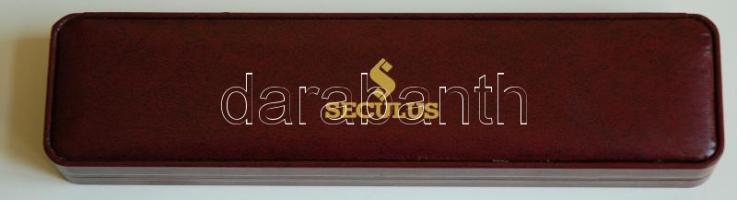 Nagy Britannia DN. Zománcozott és aranyozott szabadkőműves jelvény "Palma Non Sine Pulvere" körírattal, nyakszalaggal, adományozói dísztokban T:1 Great Britain ND. Masonic medal with gold plated and enamelled parts in original box C:UNC