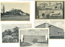 Kárpátalja - 5 db régi képeslap (Ungvár és Munkács)
