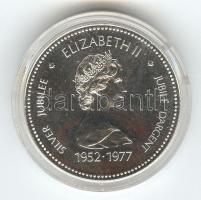 Kanada 1977. 1$ Ag "Ezüst Jubileum" eredeti dísztokban T:spec
Canada 1977. 1 Dollar "...