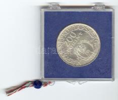 1976. 200Ft Ag "II.Rákóczi Ferenc" T:BU Eredeti plombált MNB plasztiktokban!