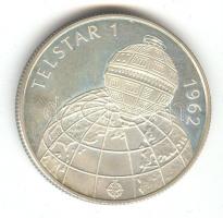 1992. 500Ft Ag "Űrkutatás" T:PP dísztokban