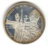 1991. 500Ft "II.János Pál pápa látogatása" dísztokban T:PP