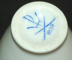 Kézzel festett sorszámozott PBR-mintás jelzett Herendi vázácska/
Handpainted numbered Herendi chinaw...