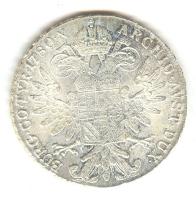 Ausztria 1780SF Tallér Ag "Mária Terézia" utánveret T:1- plasztik tokban Austria 1780SF Thaler Ag "Maria Theresia" restrike C:AU in plastic case