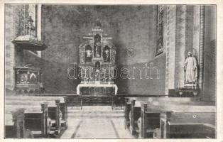Budapest II. Lipótmező Elme- és Ideggyógyintézet, templom belső (EK)