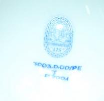 Kézzel festett sorszámozott Persil-mintás (petrezselyem), a 175. évfordulóra készült jubileumi jelze...