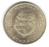 1947. 5Ft Ag "Kossuth" T:2 ph.