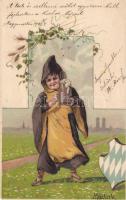 Bavarian beer, litho s: Mailick