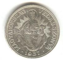 1937. 2P Ag "Madonna" T:2-/2