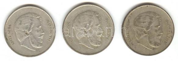 1947. 5Ft Ag "Kossuth" (3x) T:3