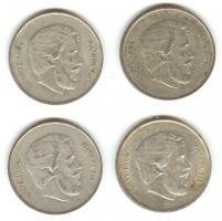 1947. 5Ft Ag "Kossuth" (4x) T:2-,3