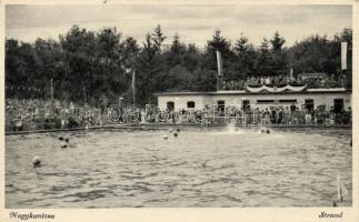 Nagykanizsa strand, vízilabda mérkőzés