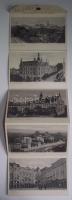 Opava, Troppau; postcard leporello with 8 pictures in case