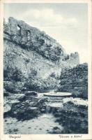 Visegrád Várrom, kút, Monostory