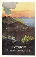 Vesuvio railway & funicular advertisement